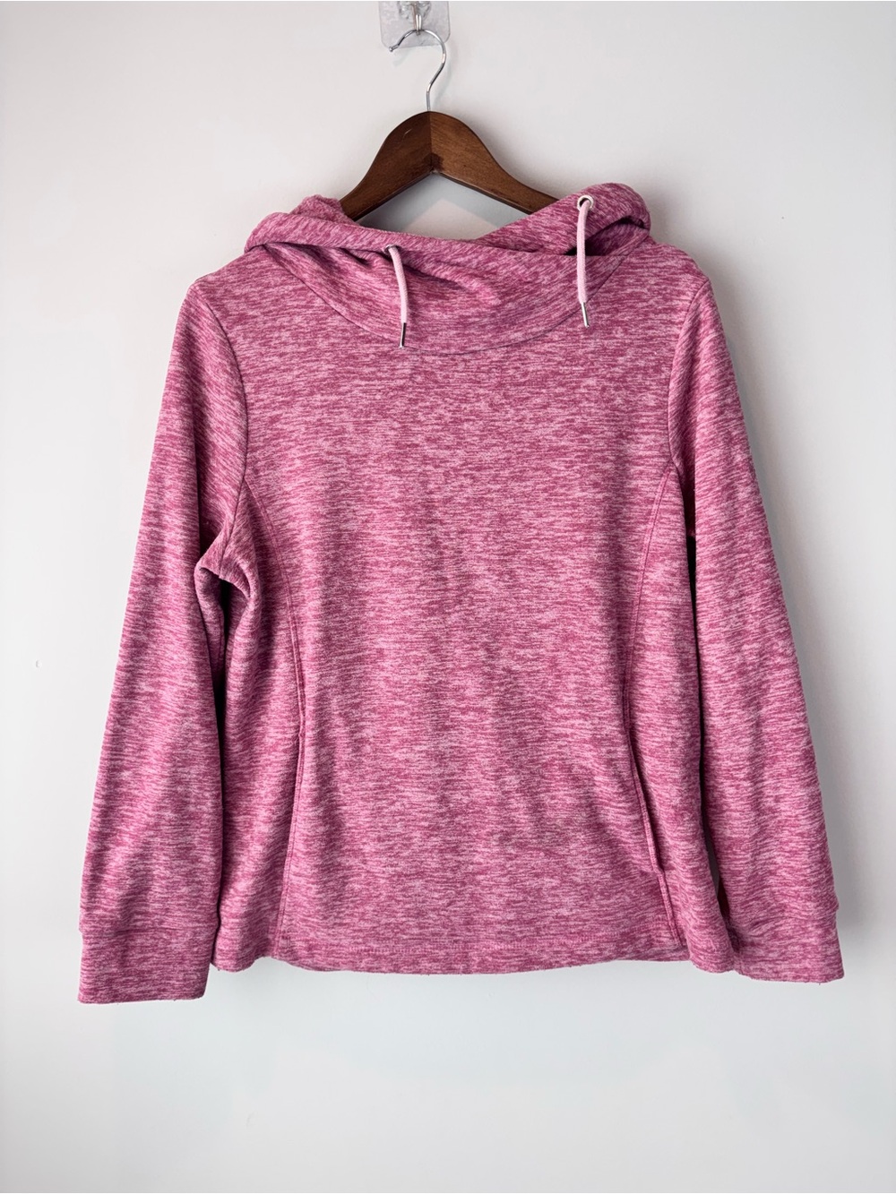 Regatta Great Outdoors Women’s Pink Marl Hooded Fleece Pullover Medium
